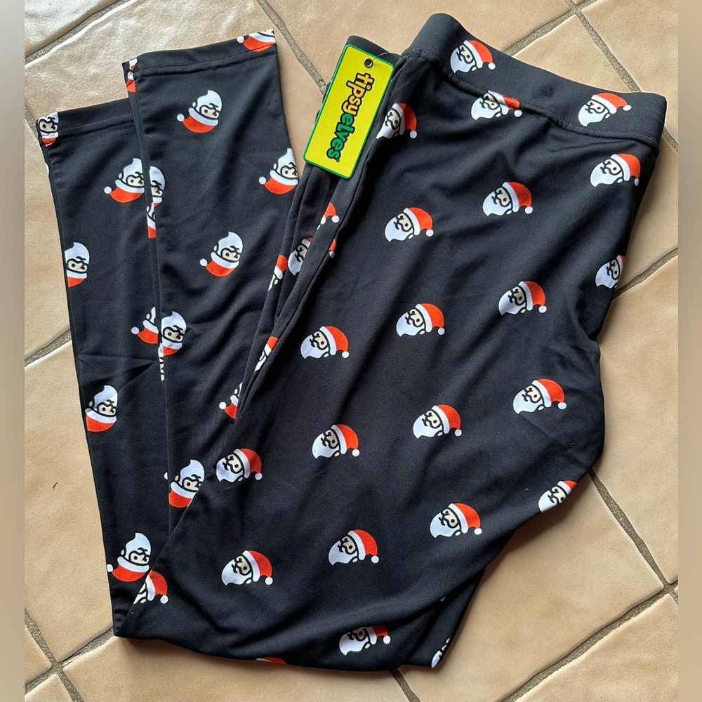 Tipsy Elves  tipsyelves  Santa leggings NWT